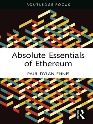 cover image of Absolute Essentials of Ethereum